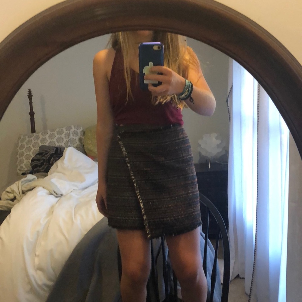 ZARA wrap skirt